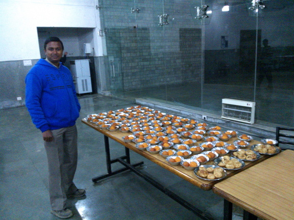 Faculty with Diwali Sweets