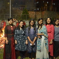 IIT Mandi Girl Students in holika dahan