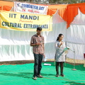 Anchoring by Students-1st Foundation Day