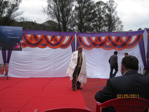Speech by Faculty-2nd Foundation Day