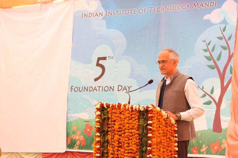 Speech by Director, IIT Mandi-5th Foundation Day