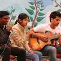 Students Singing Song-5th Foundation Day