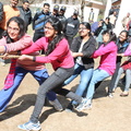 Tug-of-War between Students and Faculty-5th Foundation Day