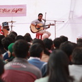 Student singing song-7th Foundation Day