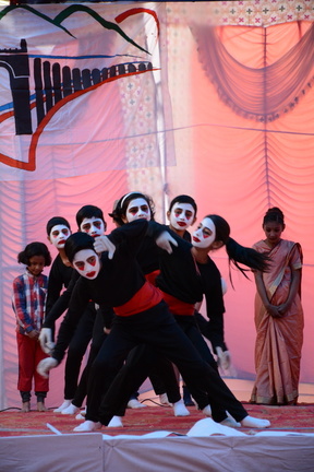 Children performance on stage-9th Foundation day