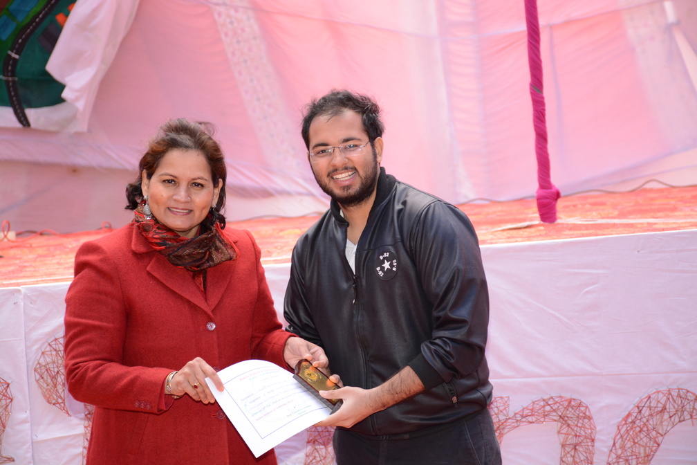 Certificate and Memento Distribution-9th Foundation day