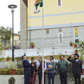Unfurling the National Flag during Republic Day-2019