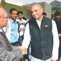 Guest welcome during MHRD Visit