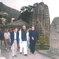 Visit to Triloknath temple (Mandi)  during MHRD Visit to IIT Mandi