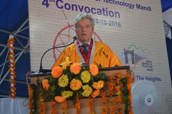 Speech by Chief guest-4th Convocation
