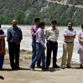 Gathering during inauguration of A-5 Building
