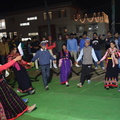 Pahadi dance in front of hostel
