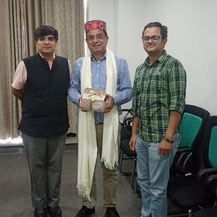 Mr. Rajat Mishra, CEO, EFKON India Ltd., visited IIT Mandi on 6th September 2024 