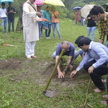 Botanical garden inauguration