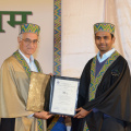 L-R Prof. Timothy A. Gonsalves (Director, IIT Mandi), Mr. Siddhat Kumar