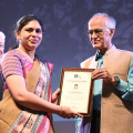 Distribution of Faculty Award (Dr. Dhanya J)